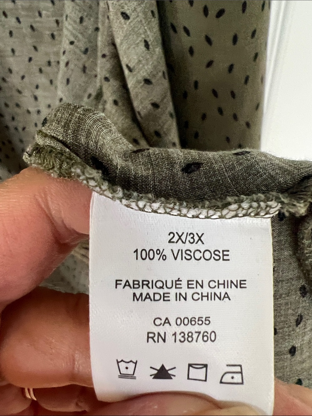 Olive Polka Dot Lightweight Kimono Cardigan - Picture 3 of 4